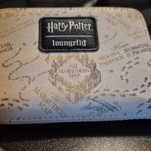 Loungefly Harry Potter Marauder's Map Cream Wallet
